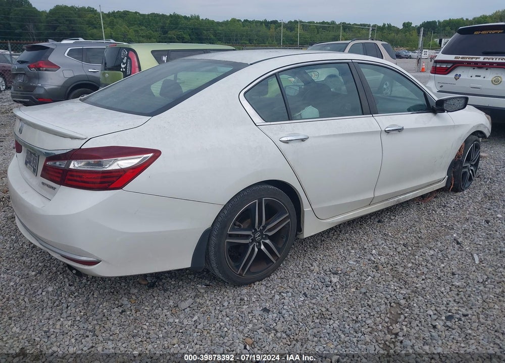 2017 HONDA ACCORD SPORT VIN: 1HGCR2F58HA083105