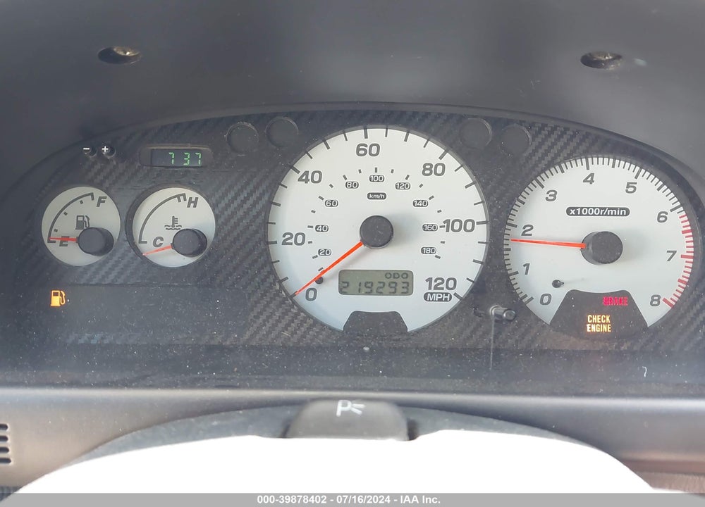1999 SUBARU IMPREZA 2.5RS VIN: JF1GM6750XG401529