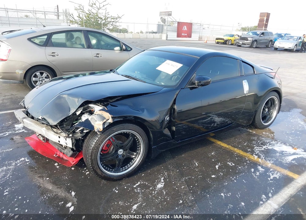 2003 NISSAN 350Z TOURING VIN: JN1AZ34DX3T114750
