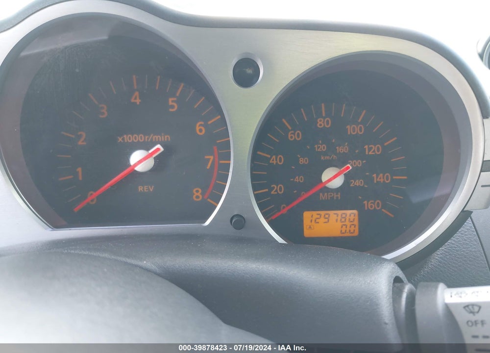 2003 NISSAN 350Z TOURING VIN: JN1AZ34DX3T114750