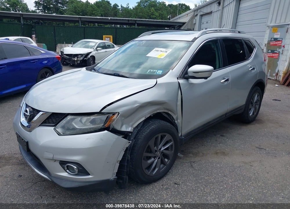 2016 NISSAN ROGUE SL VIN: 5N1AT2MV5GC785939