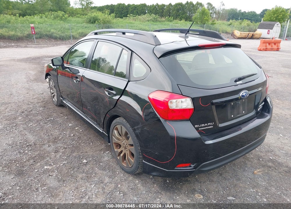 2015 SUBARU IMPREZA 2.0I SPORT LIMITED VIN: JF1GPAV65FH252002