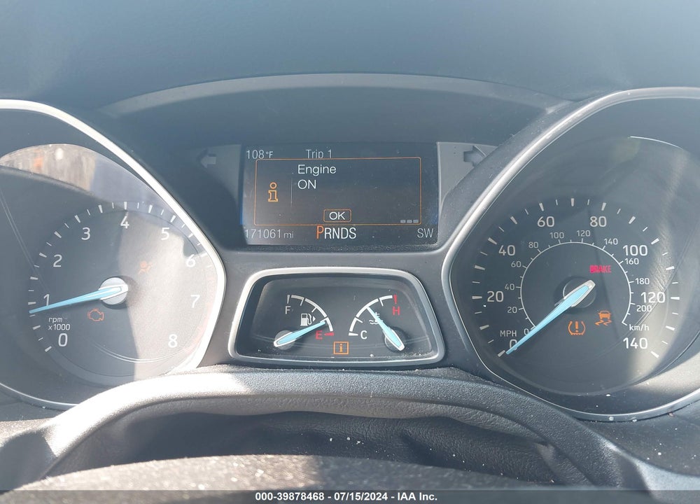 2015 FORD FOCUS VIN: 1FADP3N20FL338729
