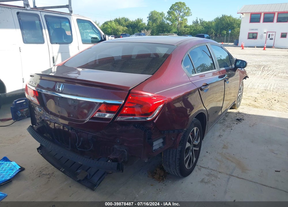 2014 HONDA CIVIC EX VIN: 19XFB2F86EE047433