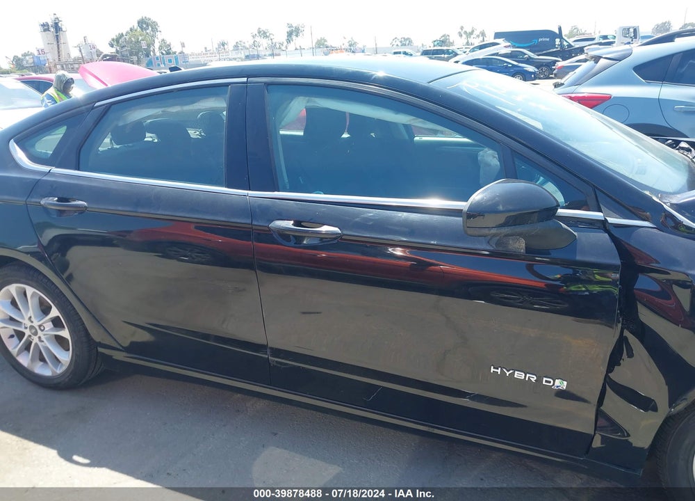 2019 FORD FUSION HYBRID SE VIN: 3FA6P0LU0KR151773
