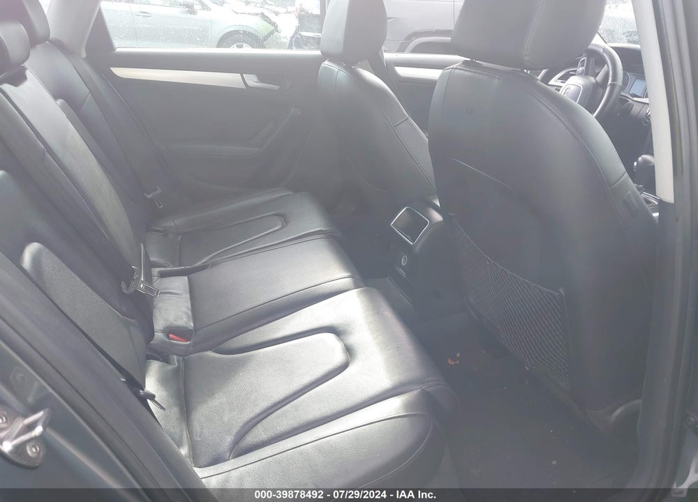 2012 AUDI A4 2.0T PREMIUM VIN: WAUBFAFL7CA112658