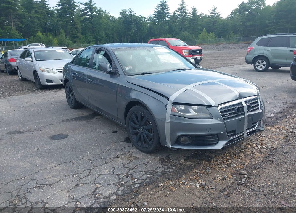 2012 AUDI A4 2.0T PREMIUM VIN: WAUBFAFL7CA112658