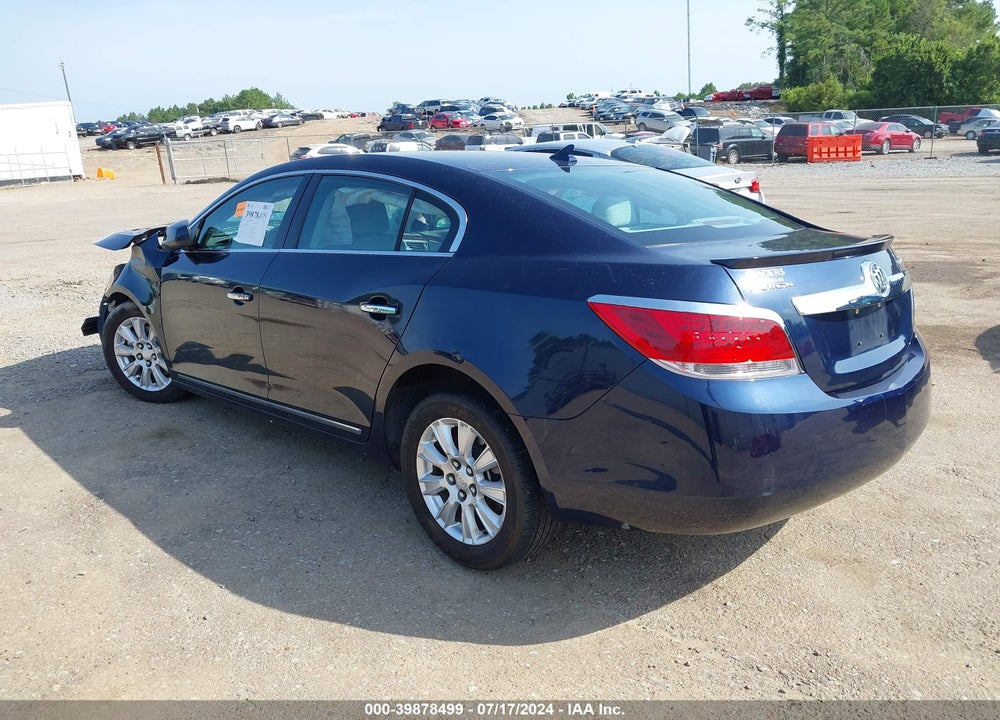 2011 BUICK LACROSSE CX VIN: 1G4GA5EC0BF184850