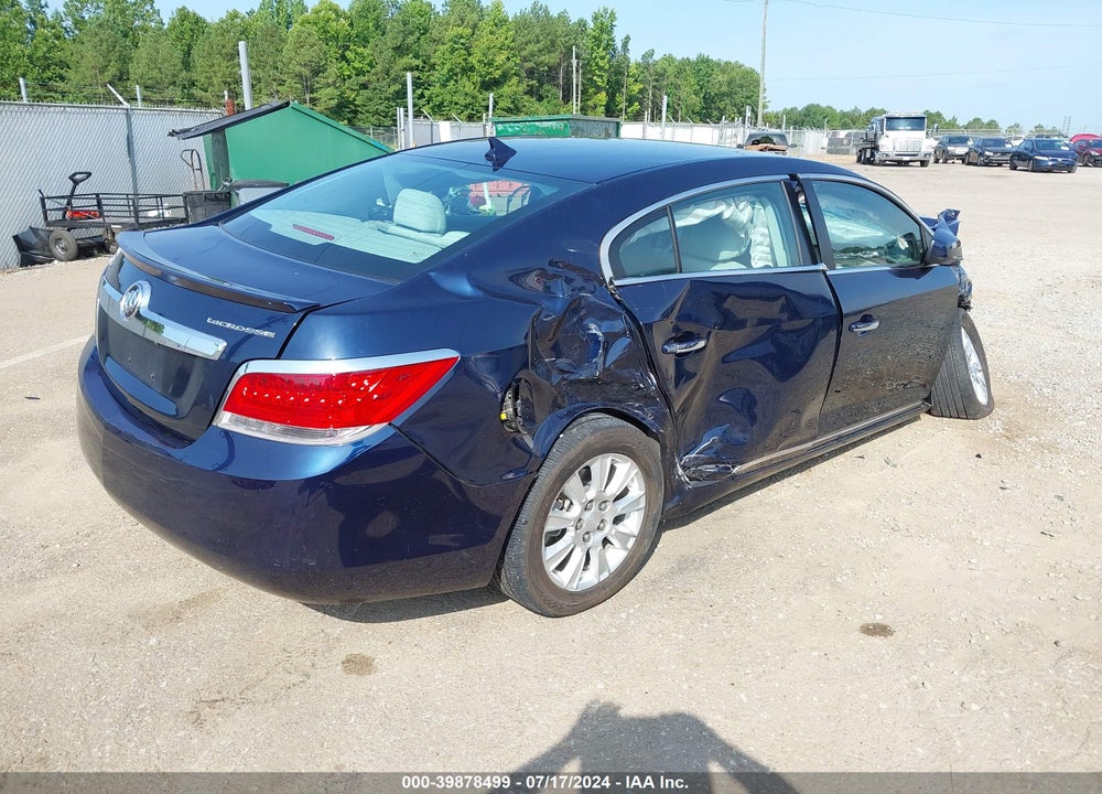 2011 BUICK LACROSSE CX VIN: 1G4GA5EC0BF184850