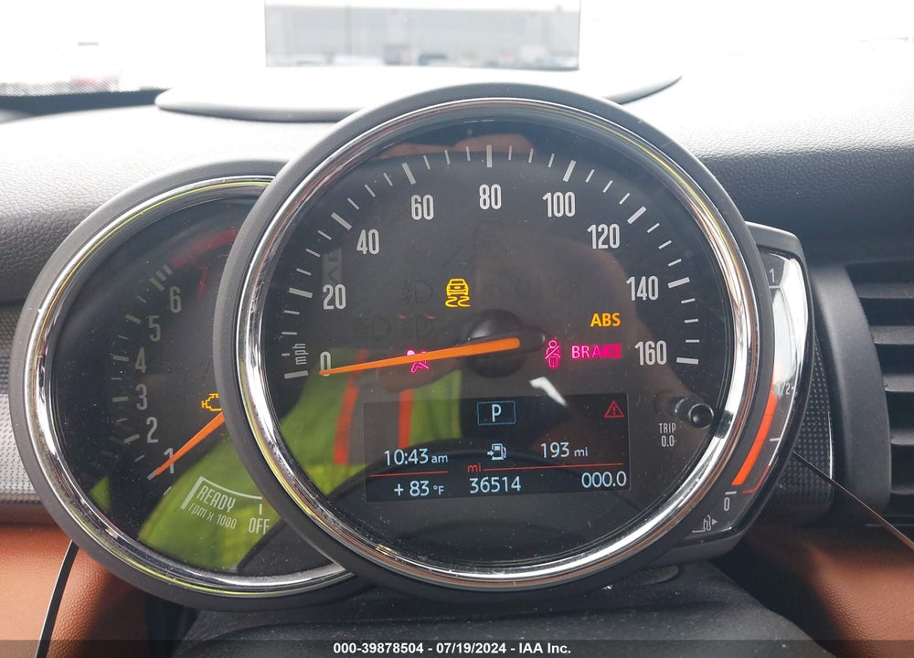 2019 MINI CONVERTIBLE COOPER S VIN: WMWWG9C52K3J31186