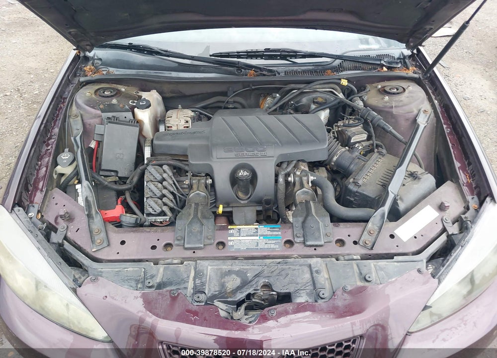 2006 PONTIAC GRAND PRIX GT VIN: 2G2WR554561217246