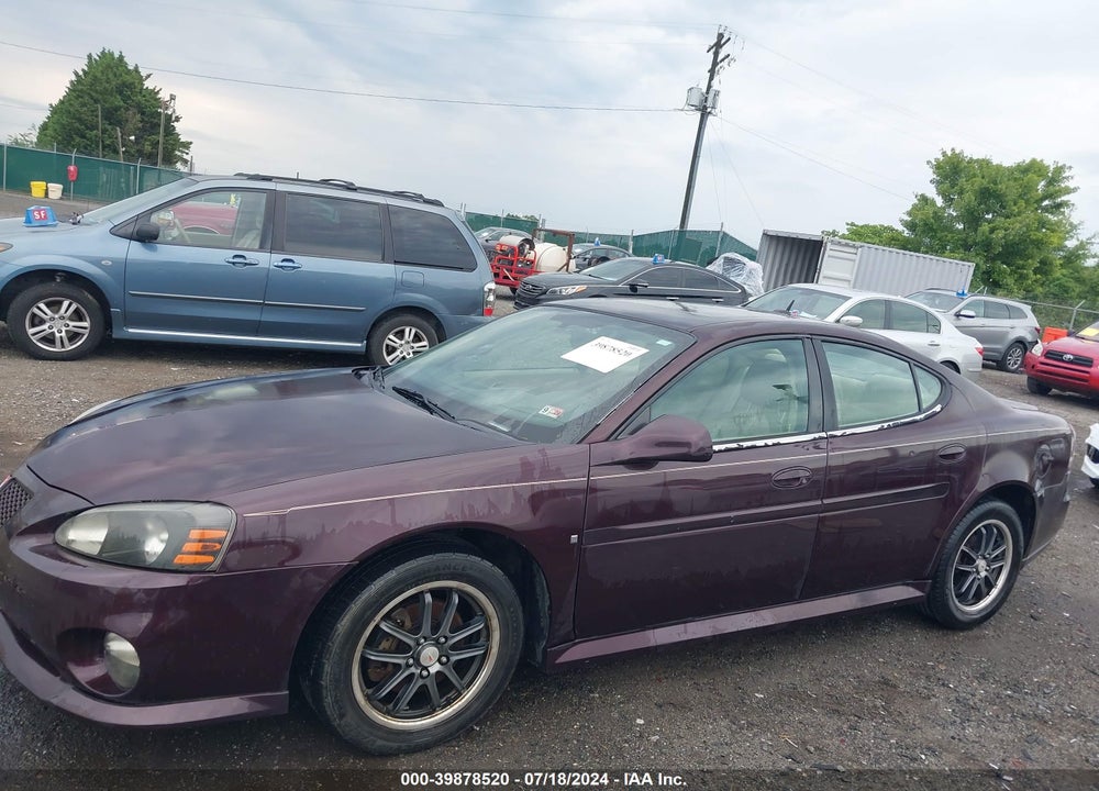 2006 PONTIAC GRAND PRIX GT VIN: 2G2WR554561217246