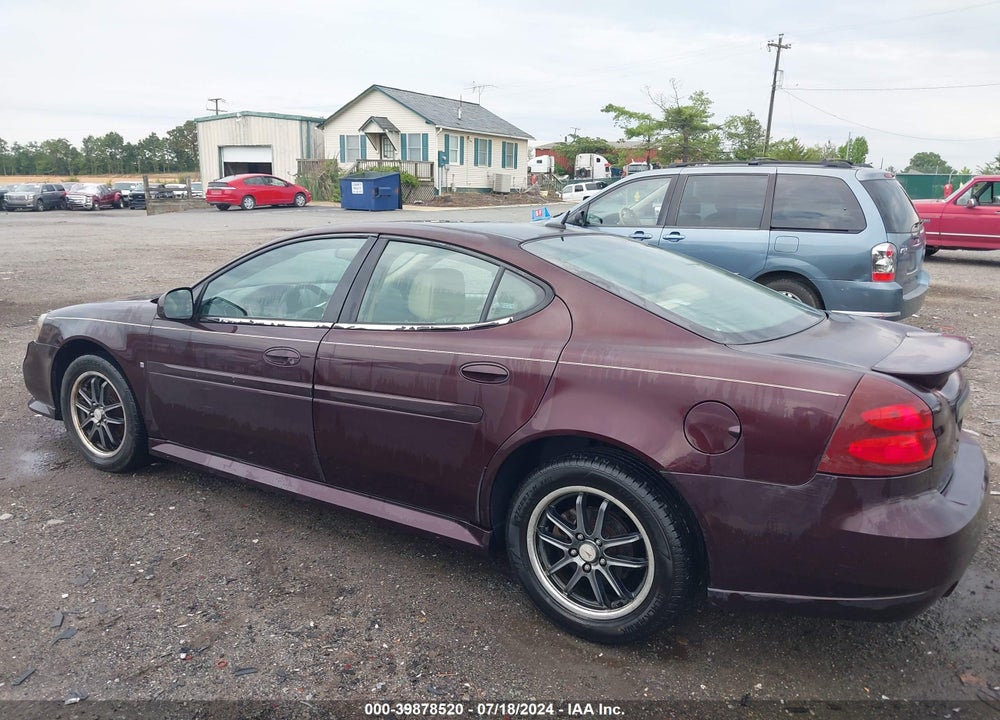 2006 PONTIAC GRAND PRIX GT VIN: 2G2WR554561217246