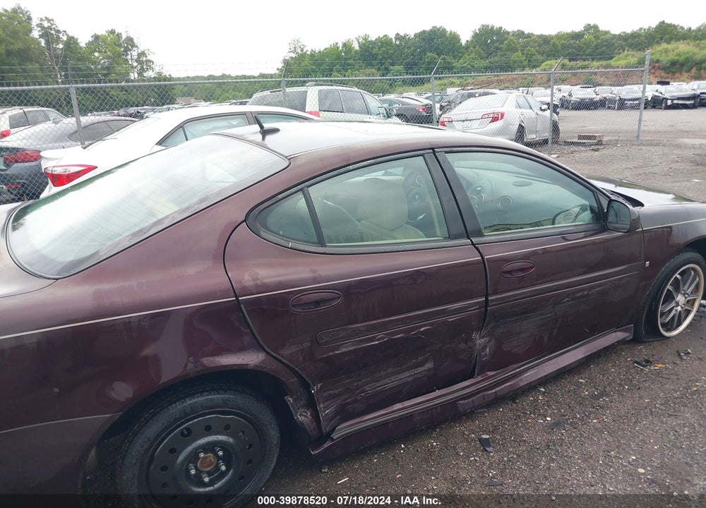 2006 PONTIAC GRAND PRIX GT VIN: 2G2WR554561217246