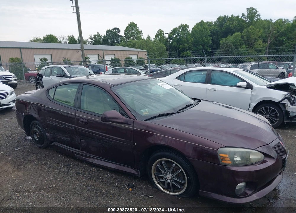 2006 PONTIAC GRAND PRIX GT VIN: 2G2WR554561217246