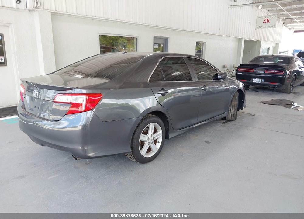 2012 TOYOTA CAMRY SE VIN: 4T1BF1FK7CU020986