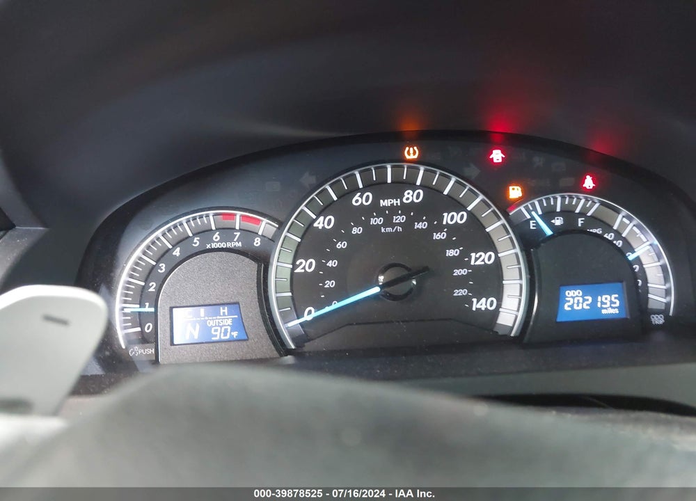 2012 TOYOTA CAMRY SE VIN: 4T1BF1FK7CU020986