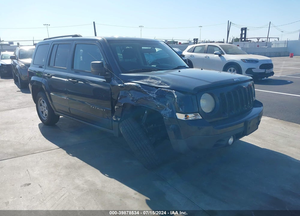 2014 JEEP PATRIOT SPORT VIN: 1C4NJPBA2ED691047