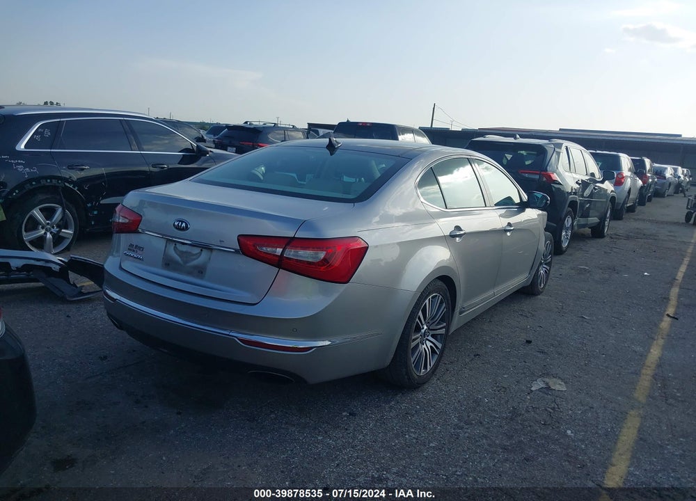 2014 KIA CADENZA PREMIUM VIN: KNALN4D70E5134267