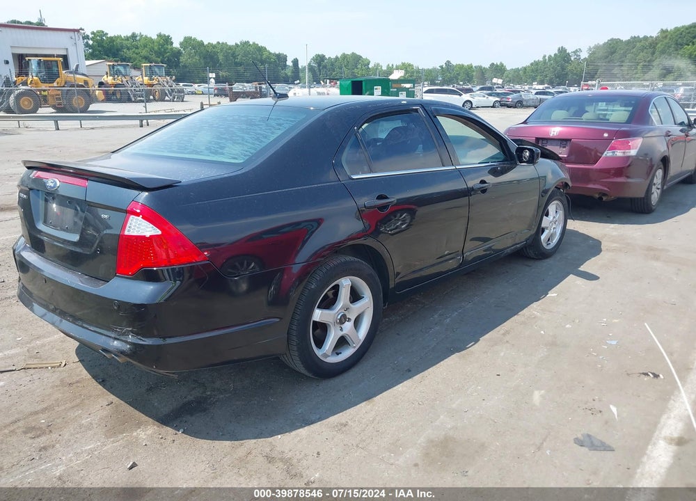 2011 FORD FUSION SE VIN: 3FAHP0HA6BR217928