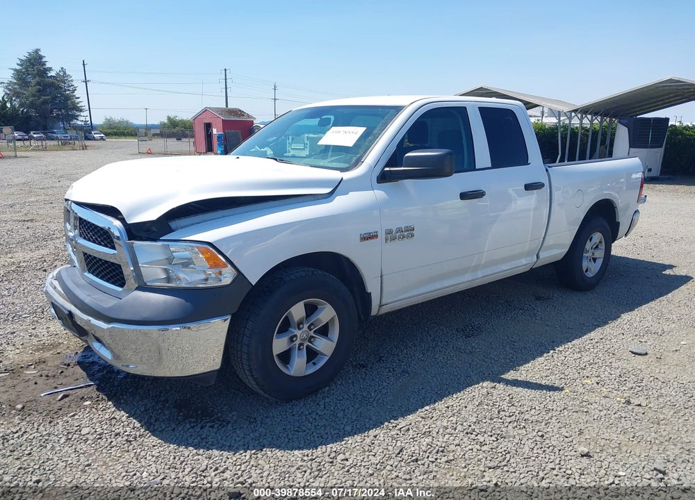 2017 RAM 1500 TRADESMAN QUAD CAB 4X2 6'4 BOX VIN: 1C6RR6FT1HS576074
