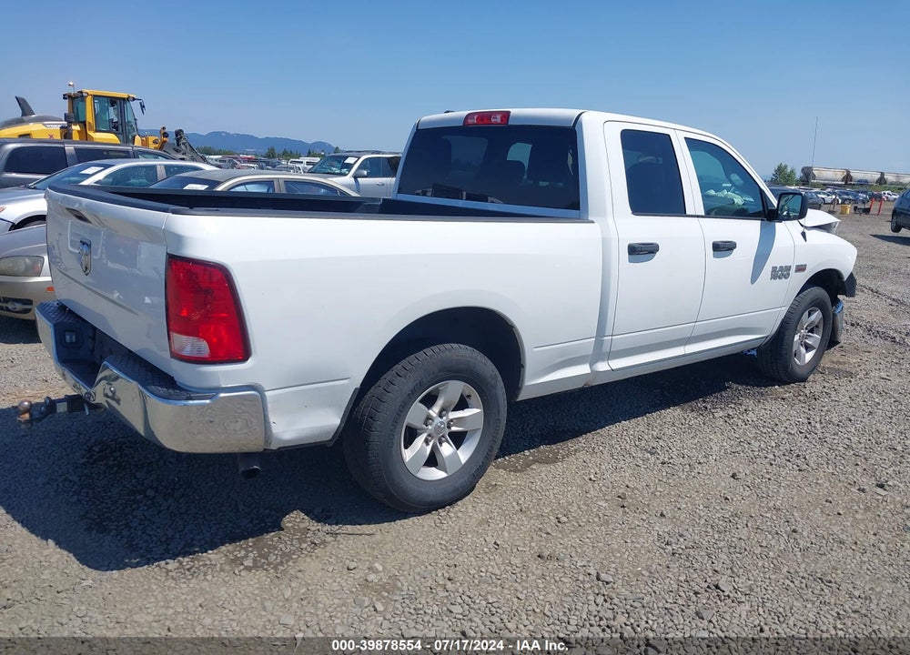 2017 RAM 1500 TRADESMAN QUAD CAB 4X2 6'4 BOX VIN: 1C6RR6FT1HS576074