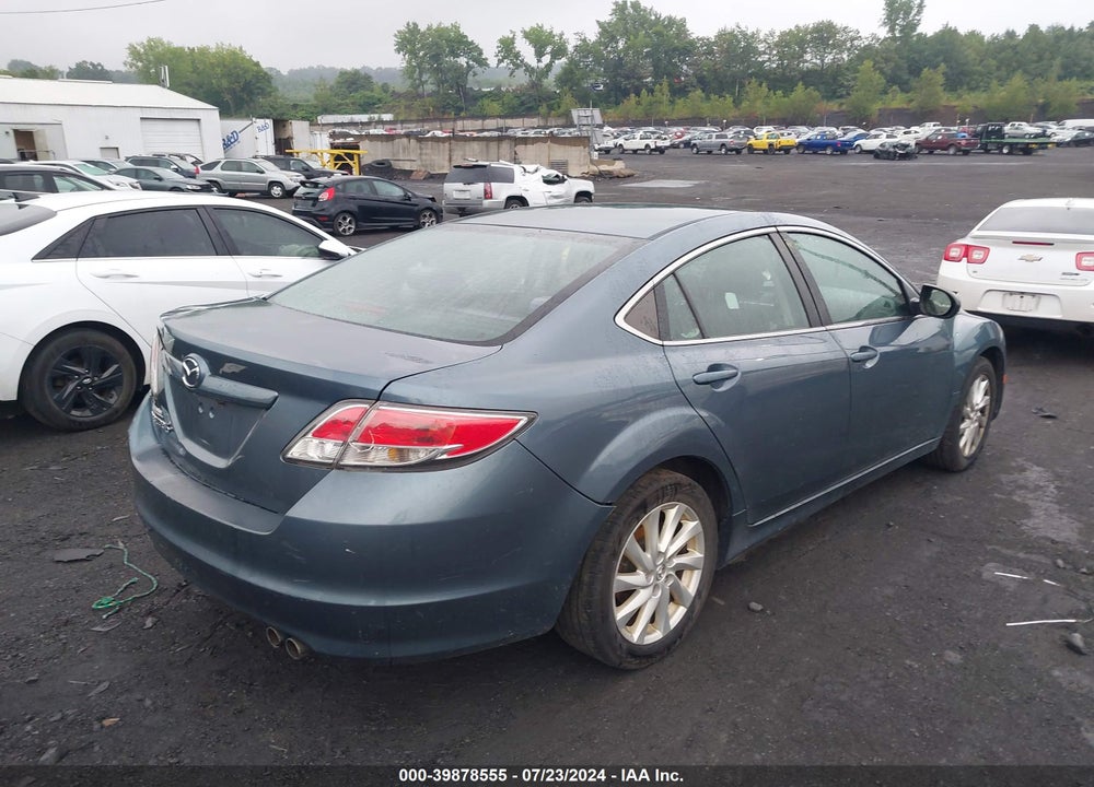 2012 MAZDA 6 I TOURING VIN: 1YVHZ8DHXC5M02861