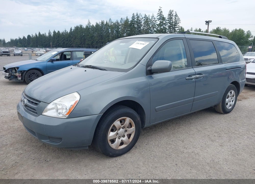 2009 KIA SEDONA LX VIN: KNDMB233196307121