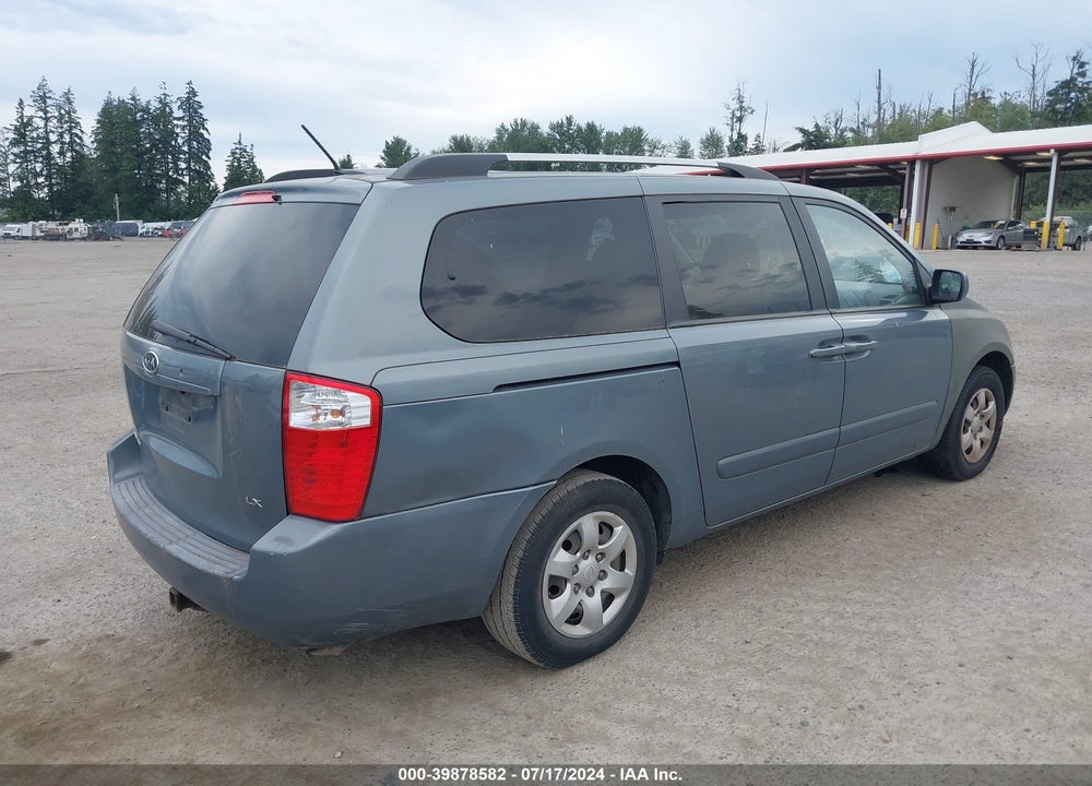 2009 KIA SEDONA LX VIN: KNDMB233196307121