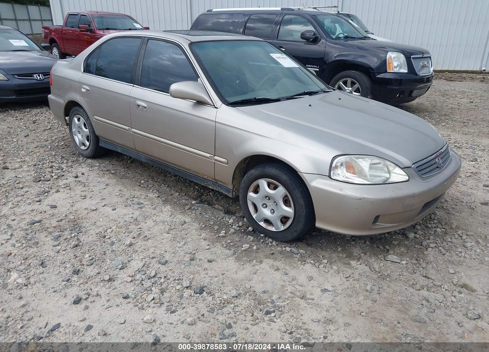 2000 HONDA CIVIC EX VIN: 1HGEJ864XYL049455