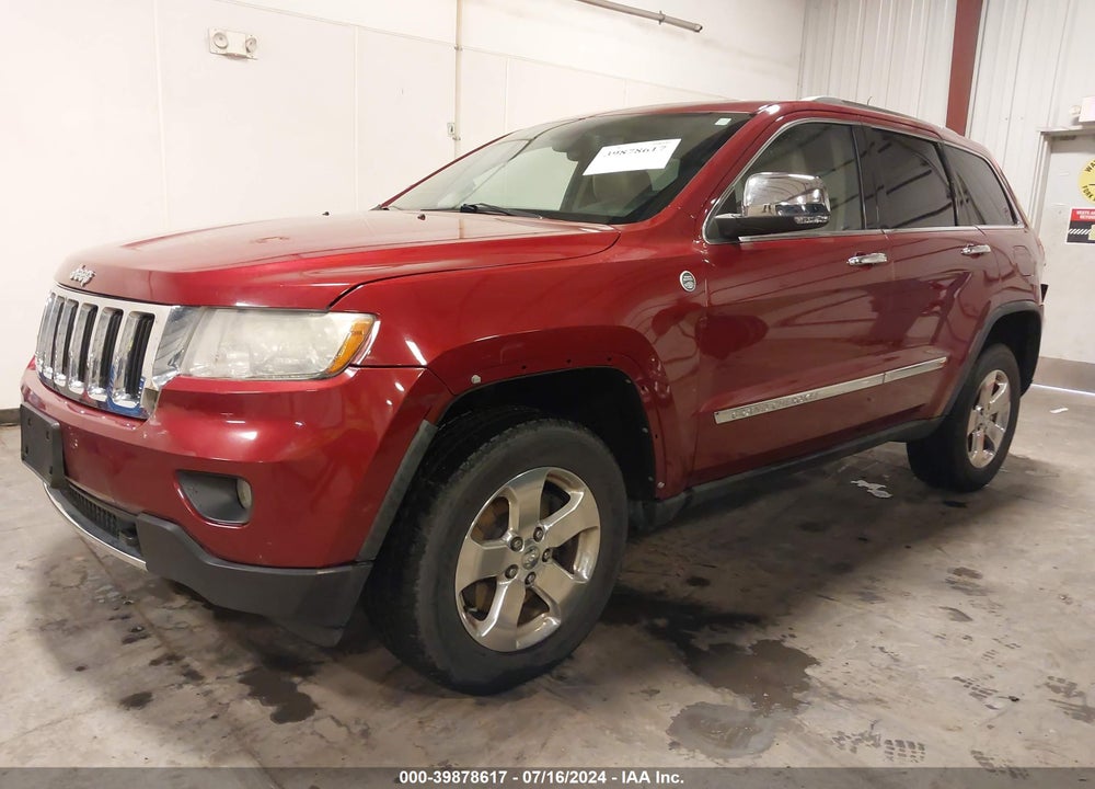 2012 JEEP GRAND CHEROKEE LIMITED VIN: 1C4RJFBT8CC179650
