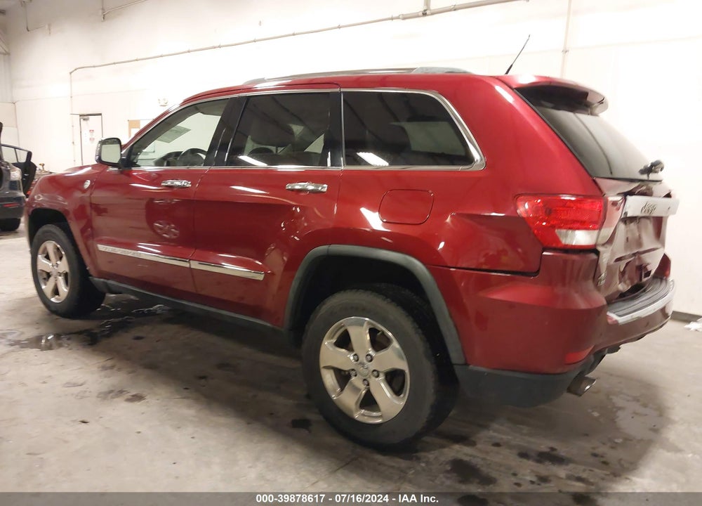 2012 JEEP GRAND CHEROKEE LIMITED VIN: 1C4RJFBT8CC179650