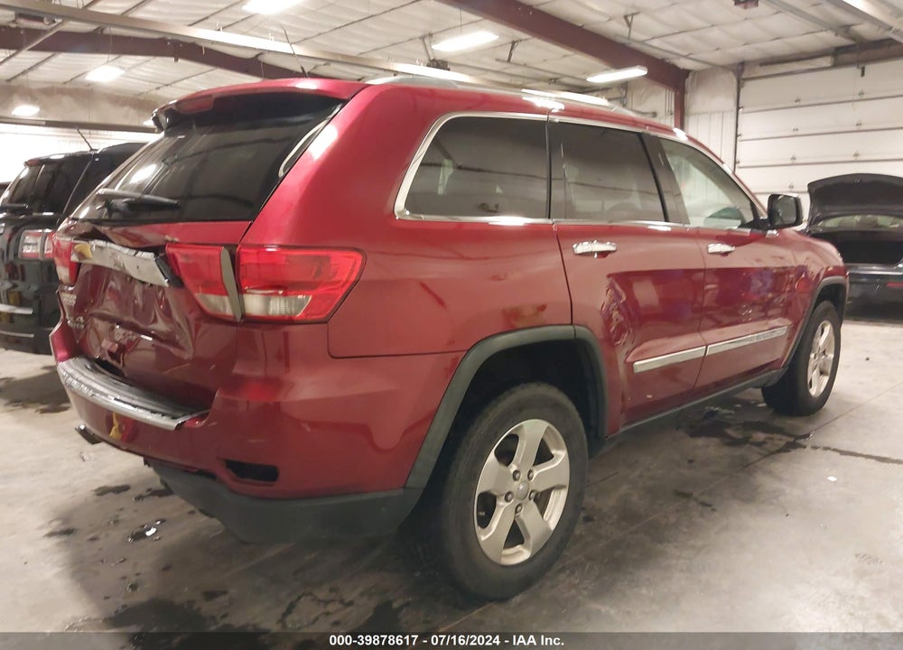2012 JEEP GRAND CHEROKEE LIMITED VIN: 1C4RJFBT8CC179650