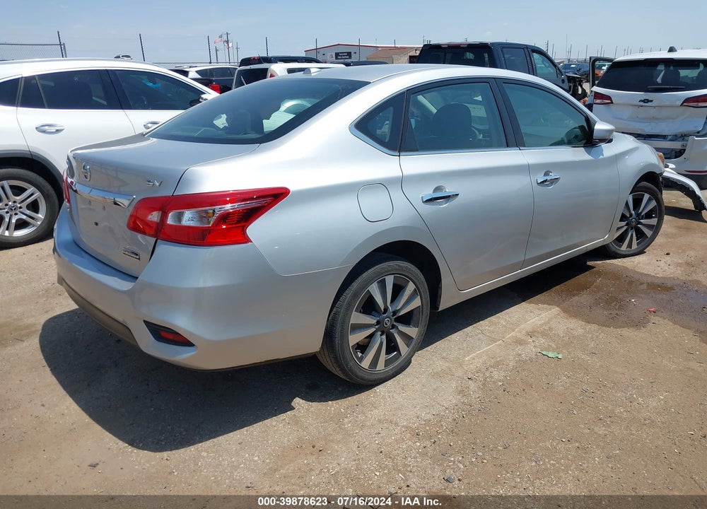 2019 NISSAN SENTRA SV VIN: 3N1AB7AP8KY216287