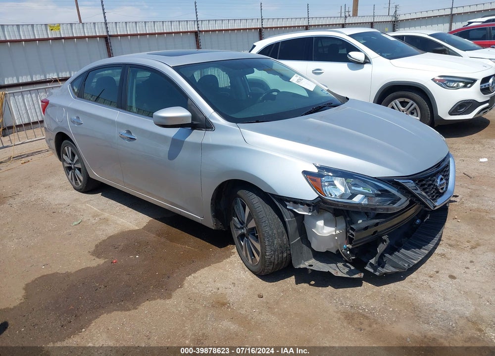 2019 NISSAN SENTRA SV VIN: 3N1AB7AP8KY216287