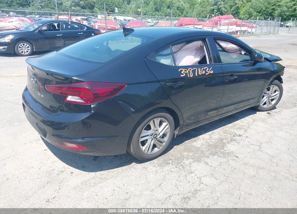 2020 HYUNDAI ELANTRA SEL VIN: 5NPD84LF6LH507638