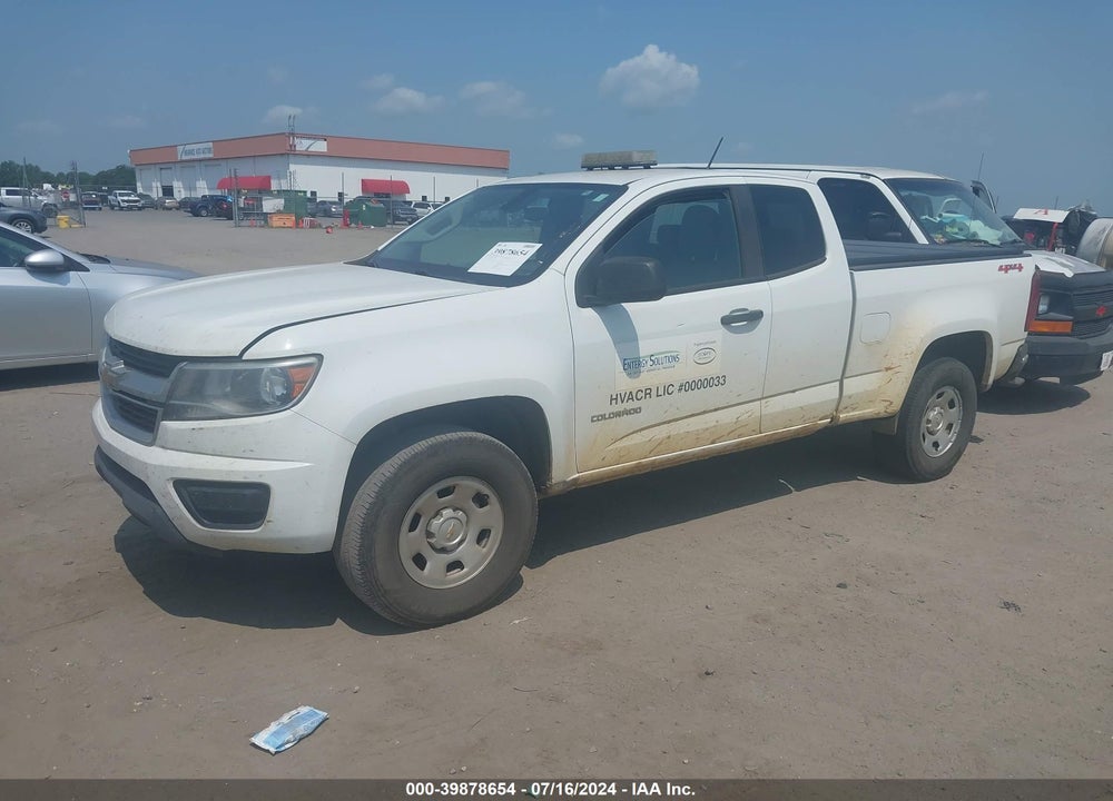 2019 CHEVROLET COLORADO WT VIN: 1GCHTBEA7K1220000