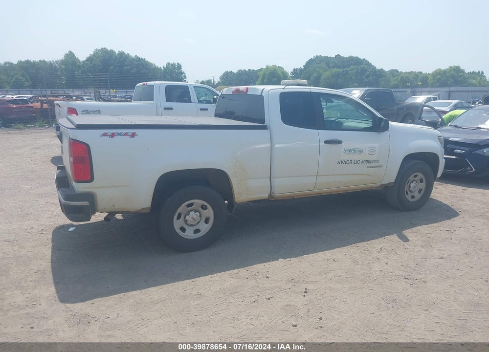 2019 CHEVROLET COLORADO WT VIN: 1GCHTBEA7K1220000