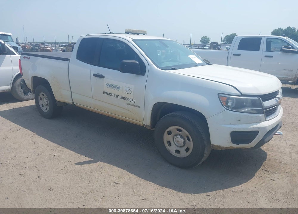 2019 CHEVROLET COLORADO WT VIN: 1GCHTBEA7K1220000