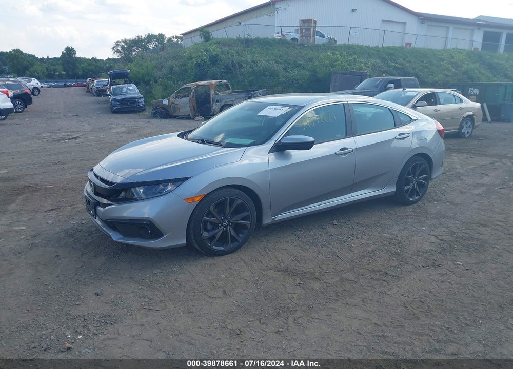 2019 HONDA CIVIC SPORT VIN: 19XFC2F81KE013103
