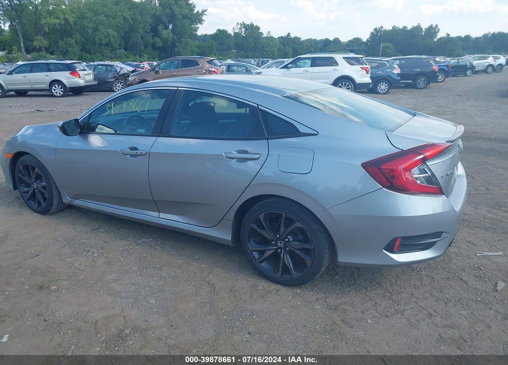 2019 HONDA CIVIC SPORT VIN: 19XFC2F81KE013103