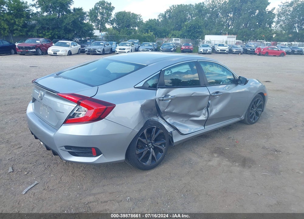 2019 HONDA CIVIC SPORT VIN: 19XFC2F81KE013103