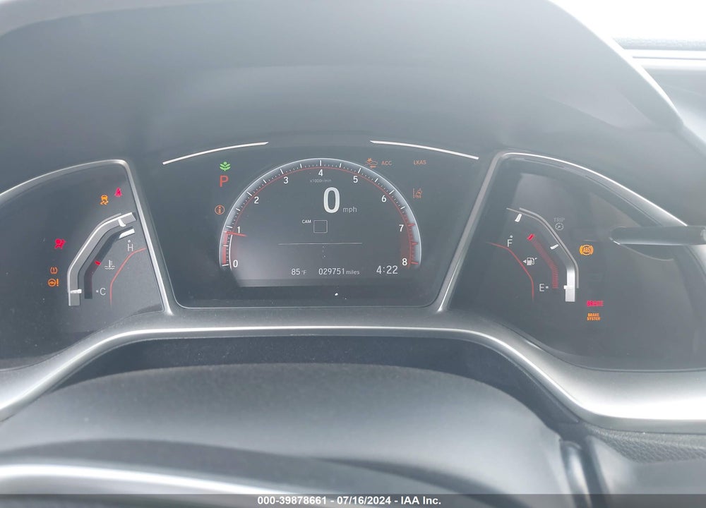 2019 HONDA CIVIC SPORT VIN: 19XFC2F81KE013103