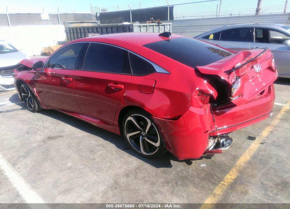 2022 HONDA ACCORD SPORT VIN: 1HGCV1F38NA004127