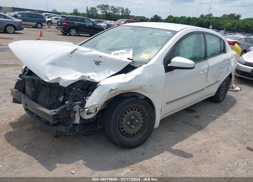 2010 NISSAN SENTRA 2.0S VIN: 3N1AB6AP6AL652027