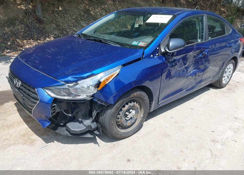 2019 HYUNDAI ACCENT VIN: 3KPC24A35KE083054