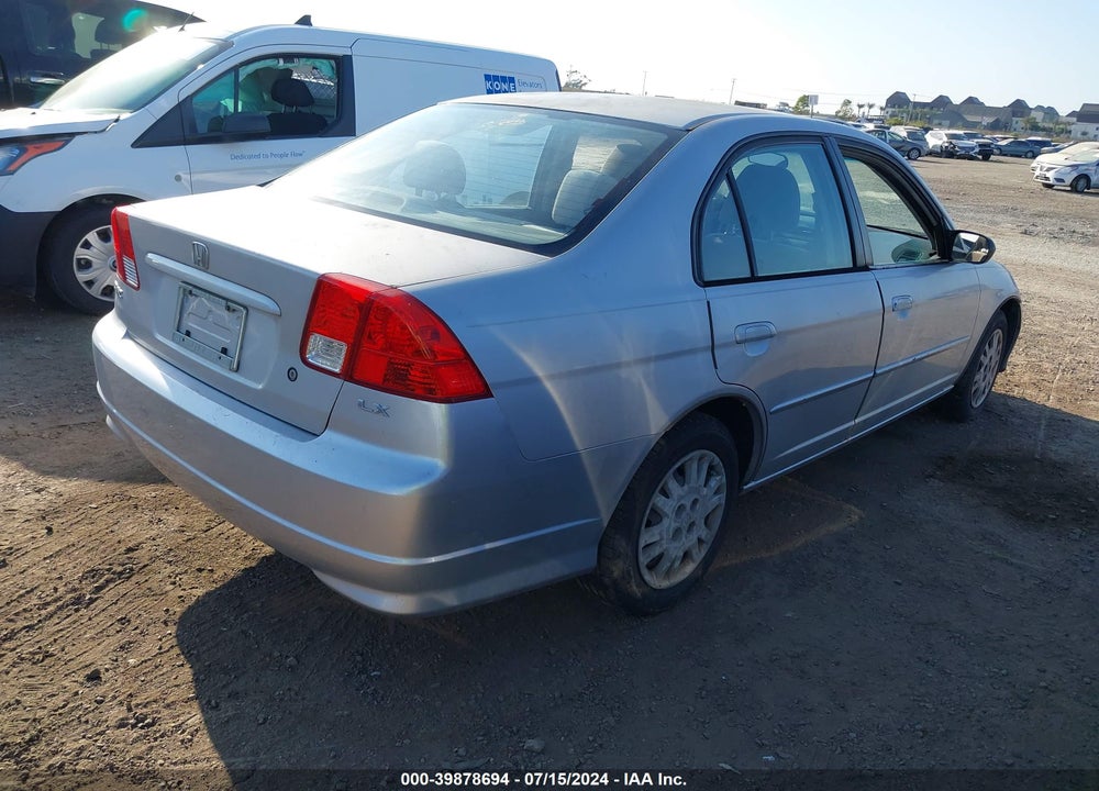 2005 HONDA CIVIC LX VIN: JHMES16545S001090
