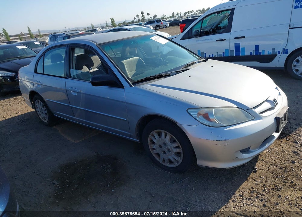 2005 HONDA CIVIC LX VIN: JHMES16545S001090