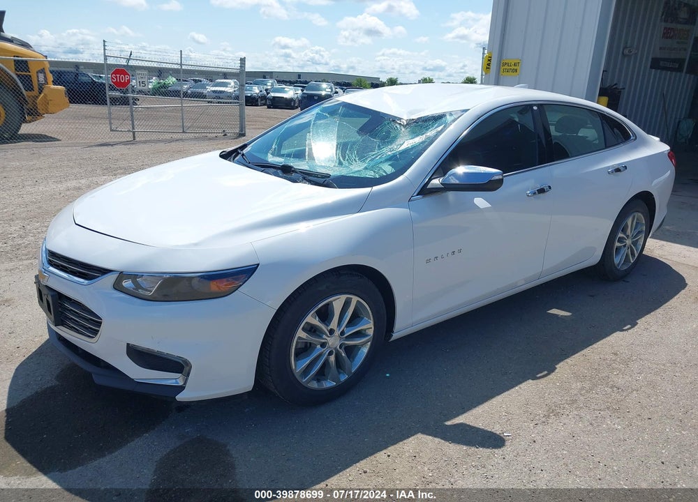 2018 CHEVROLET MALIBU LT VIN: 1G1ZD5ST7JF112821