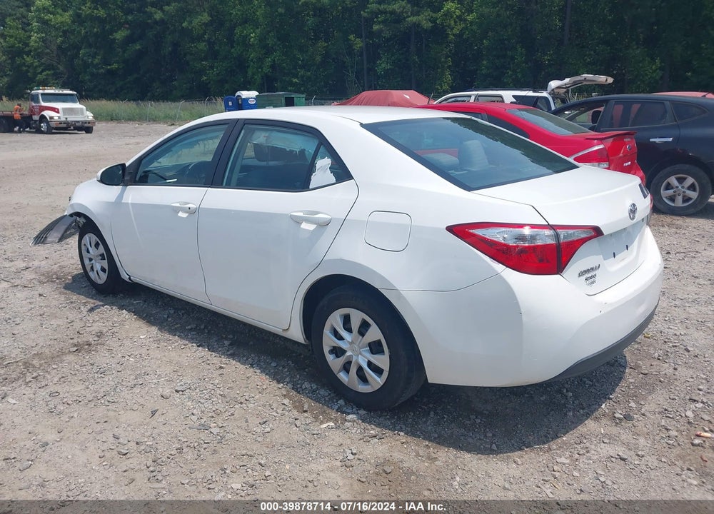 2014 TOYOTA COROLLA L VIN: 2T1BURHE8EC108803